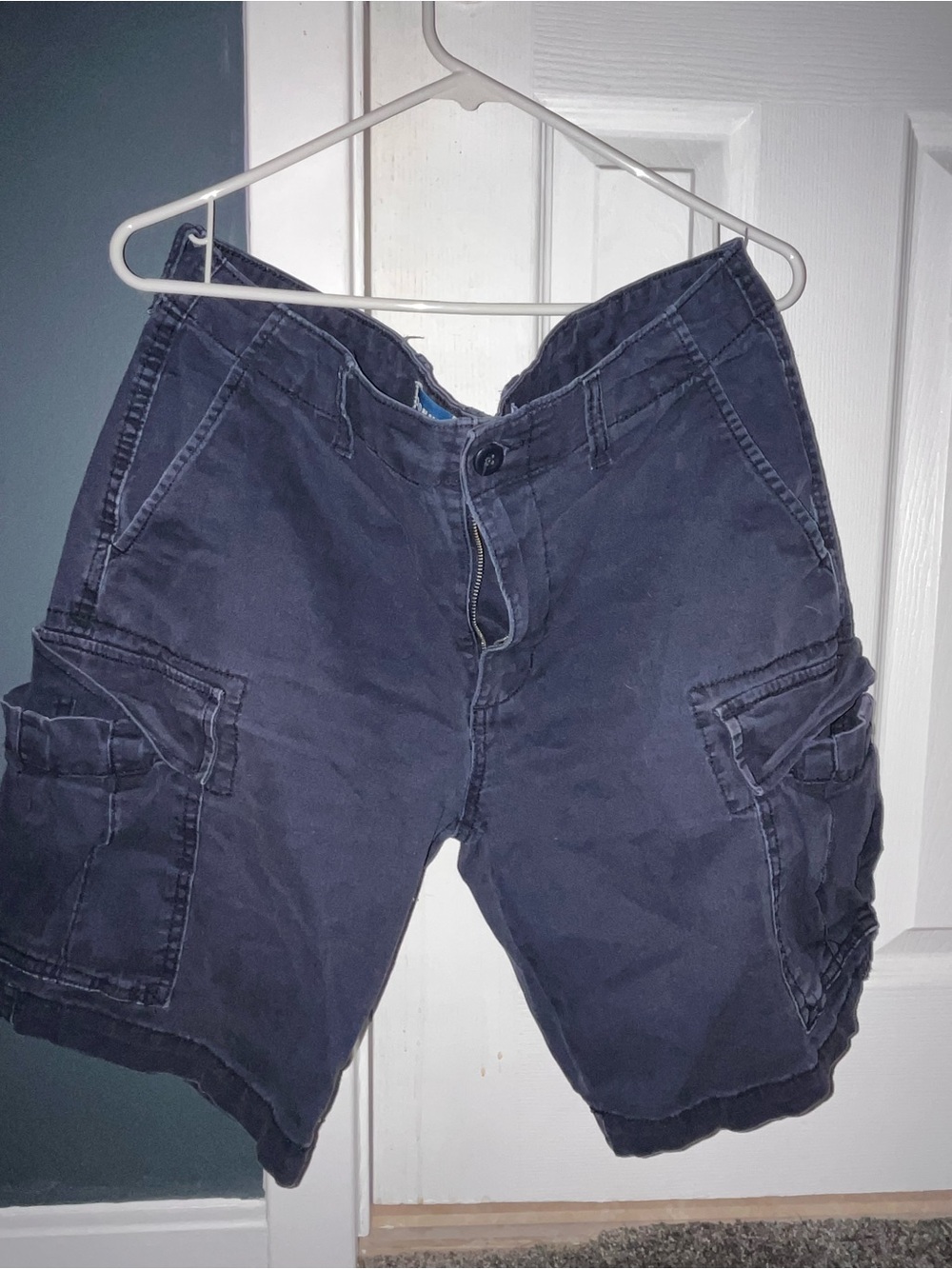 Old Navy Men's Dark Navy Cargo Shorts